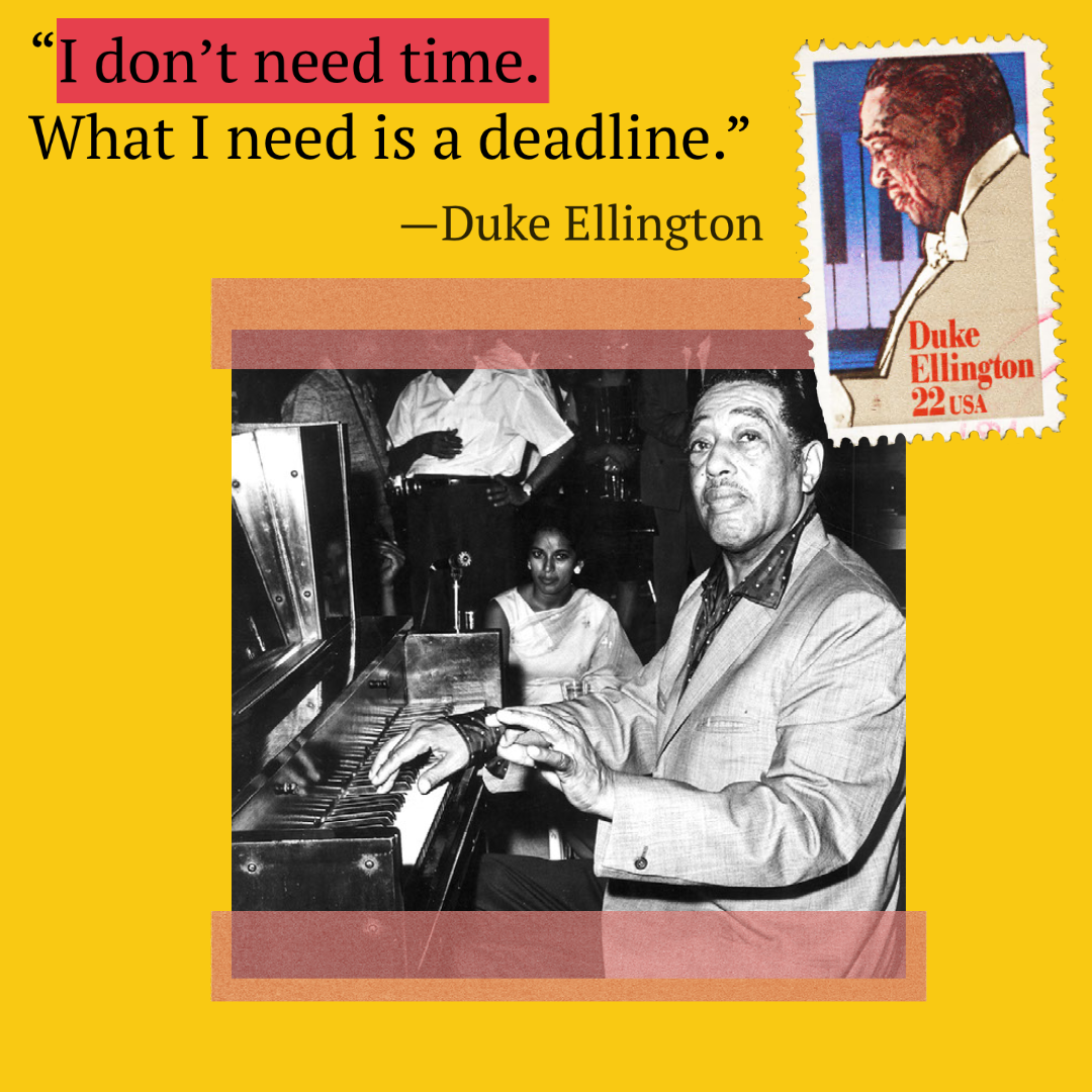 Duke Ellington, Deadlines and Attribution